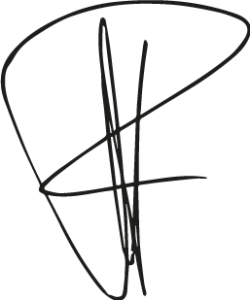 Hugo Fragnoli's signature